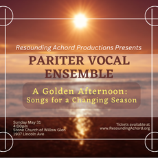 A Golden Afternoon – Pariter Vocal Ensemble